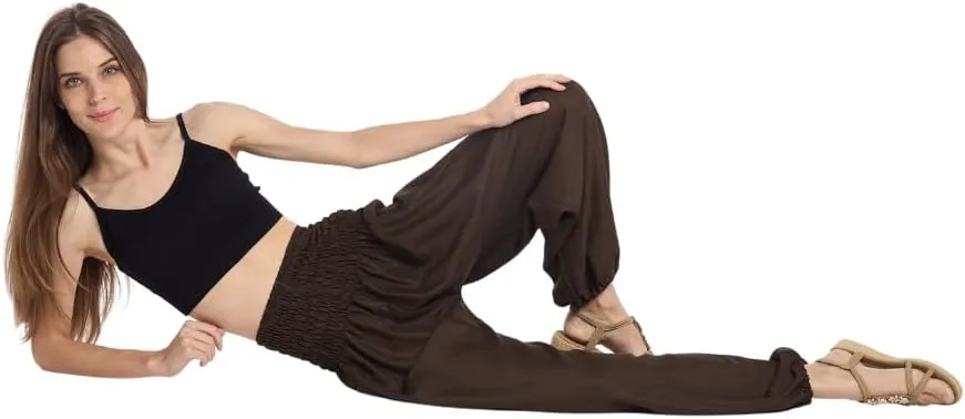 High-Waisted Boho Harem Yoga Pants for Women