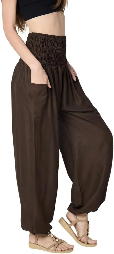 High-Waisted Boho Harem Yoga Pants for Women