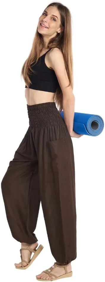 High-Waisted Boho Harem Yoga Pants for Women