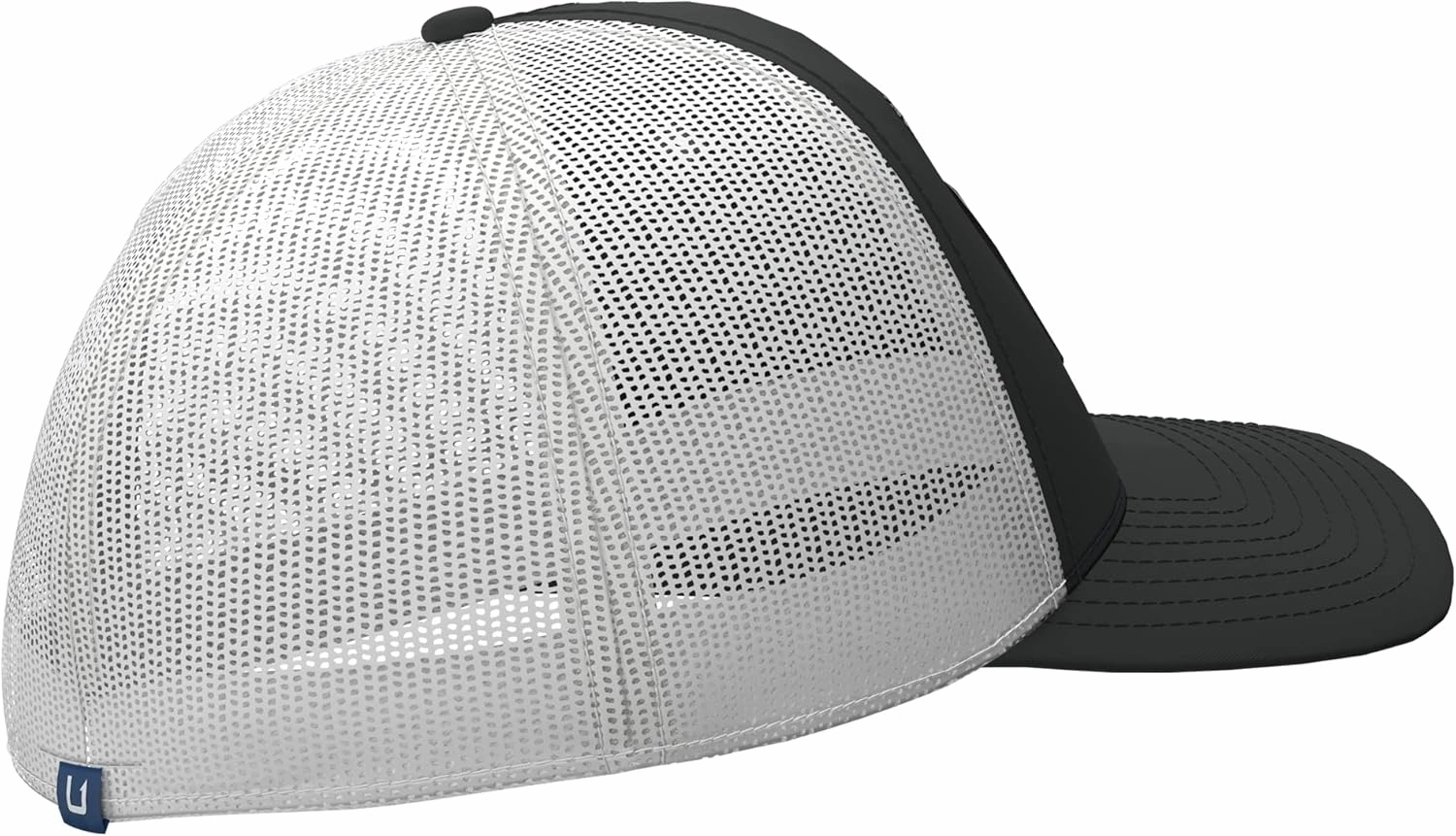 HUK Logo Stretchback Trucker, Anti-Glare Fishing Hat for Men