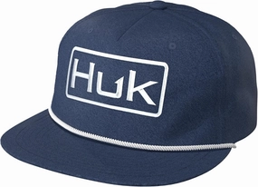 HUK Rope, Unstructured Adjustable Fishing Hat for Men