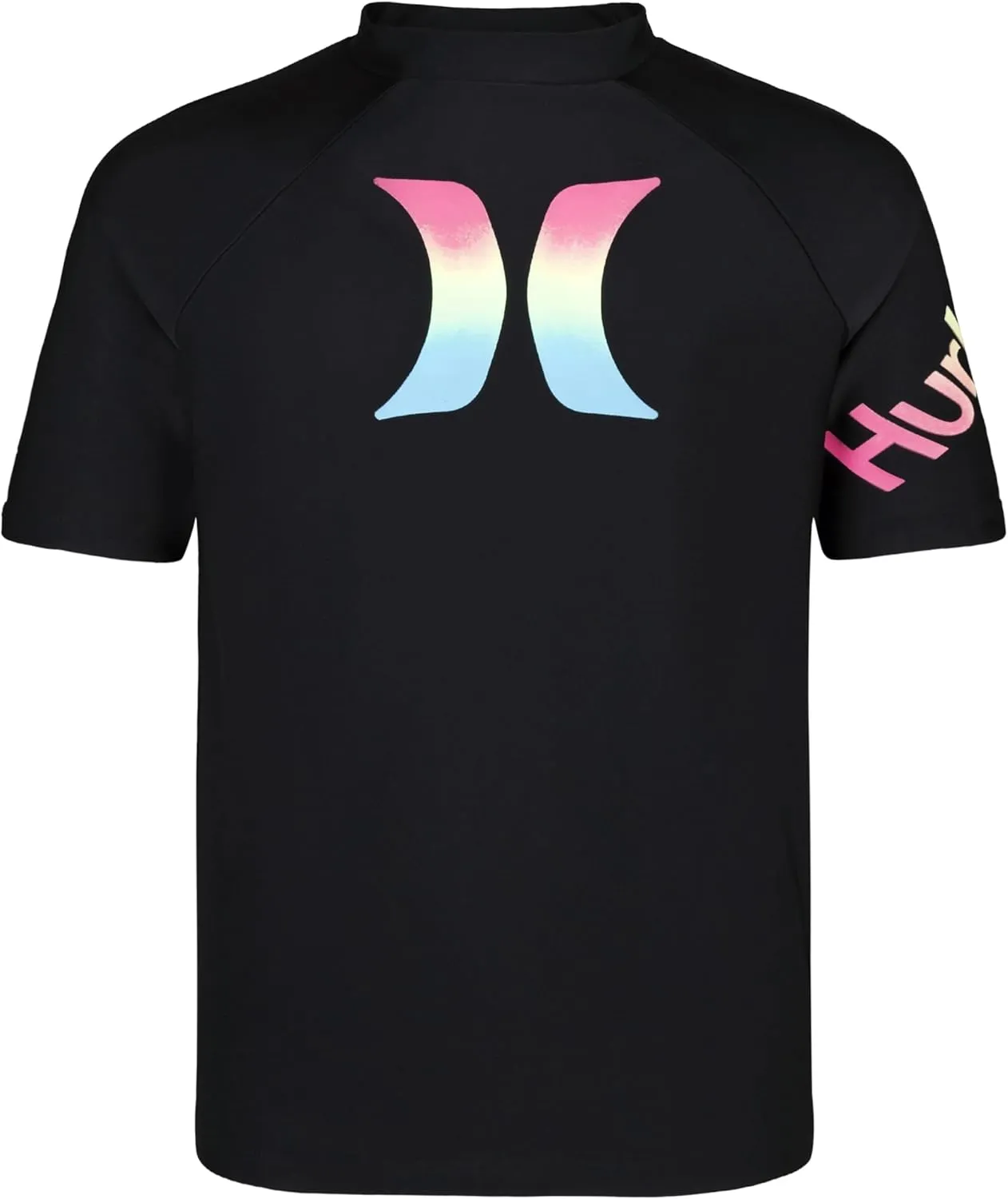 Hurley Boys' Raglan Rash Guard UPF Top (Big Kid)
