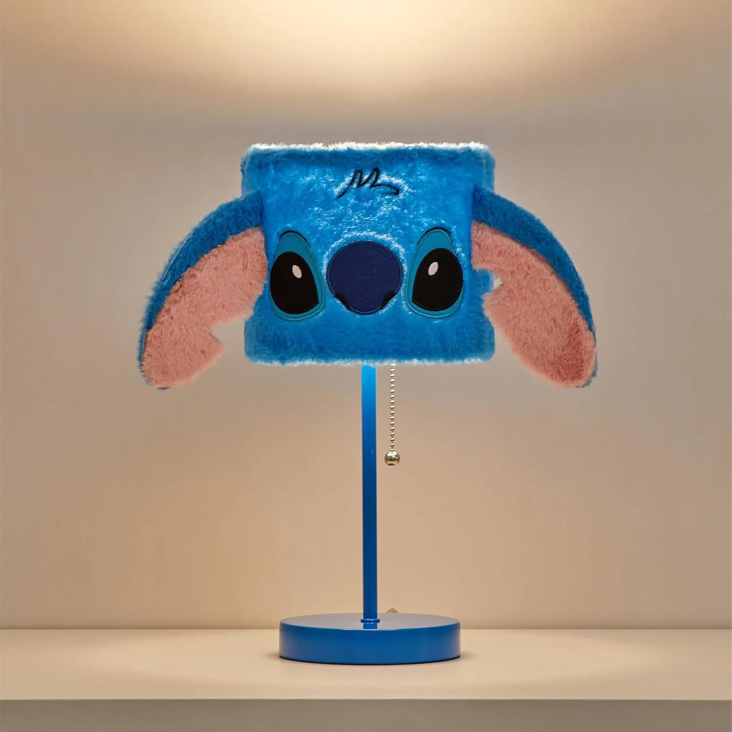 Idea Nuova Disney Stitch Figural Plush Shade Table Lamp,Perfect for Kids Rooms