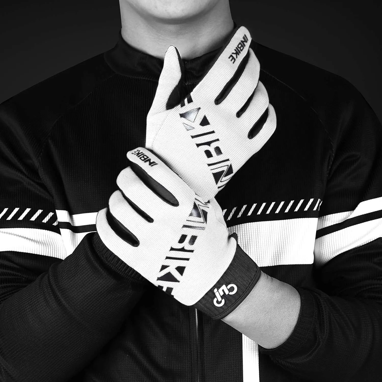 INBIKE Cycling Gloves for Men/Women Bike Gloves with Touchscreen-Padded Anti-Slip Mountain Biking MTB Bicycle Gloves for Cycling/Workout/Gym/Outdoor