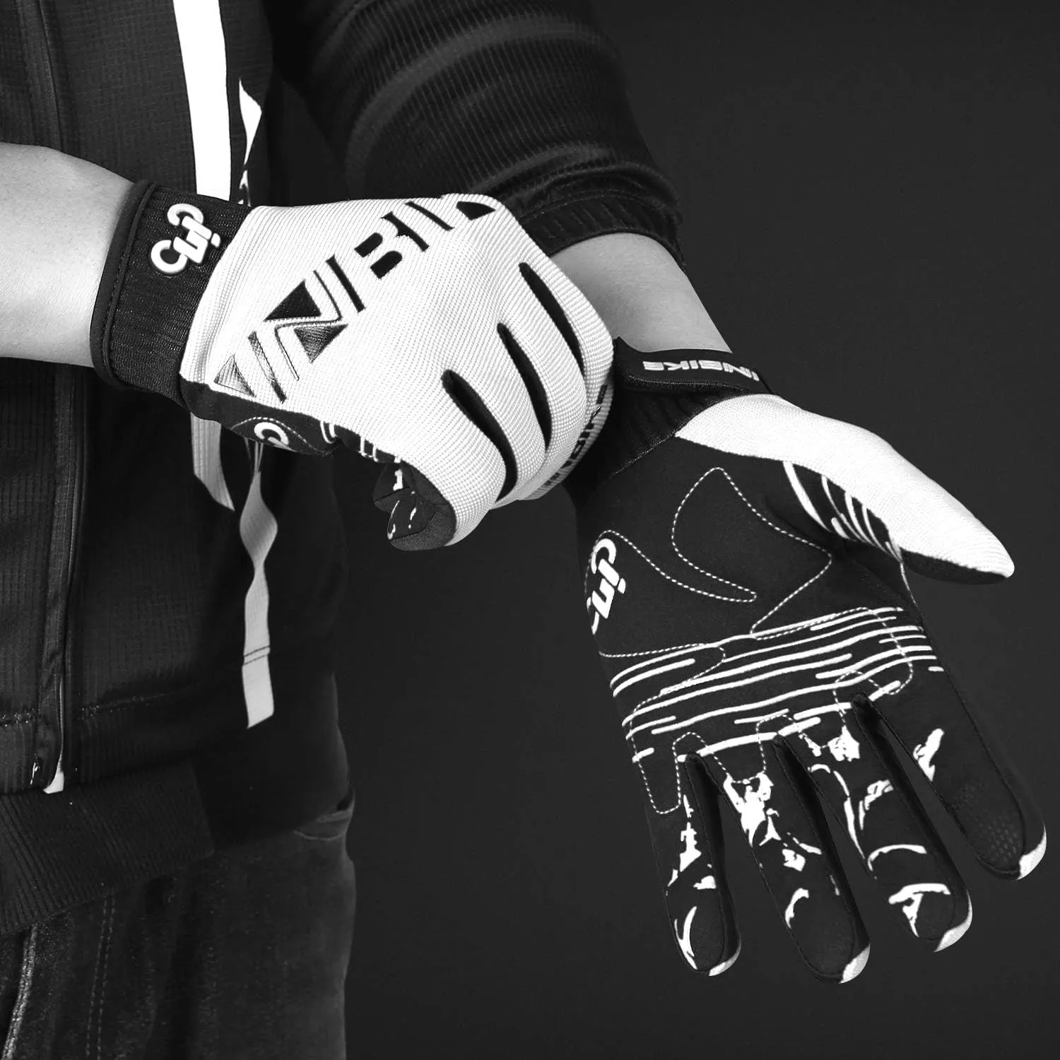 INBIKE Cycling Gloves for Men/Women Bike Gloves with Touchscreen-Padded Anti-Slip Mountain Biking MTB Bicycle Gloves for Cycling/Workout/Gym/Outdoor