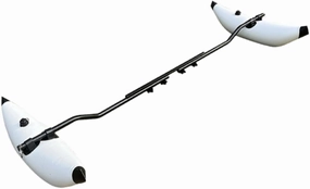 Inflatable Kayak Stabilizers Canoe Outrigger Floats for Fishing Float Balancing Boat Accessories White Black