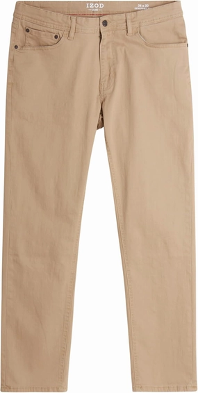 IZOD Men's Straight Leg Jeans - Comfortable Stretch Casual Pull On Denim Jeans for Men - Lightweight Men's Fashion Pants