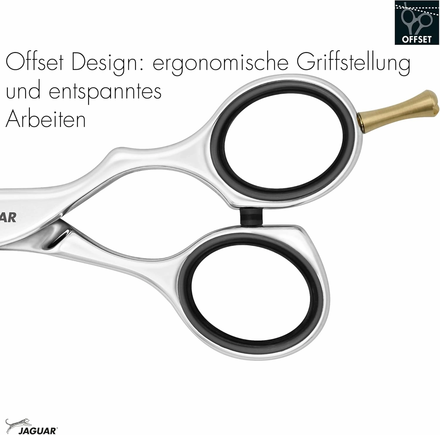 JAGUAR Pre Style Relax P Hairdressing Scissors, 6-Inch Length, 0.03698 kg, 14547