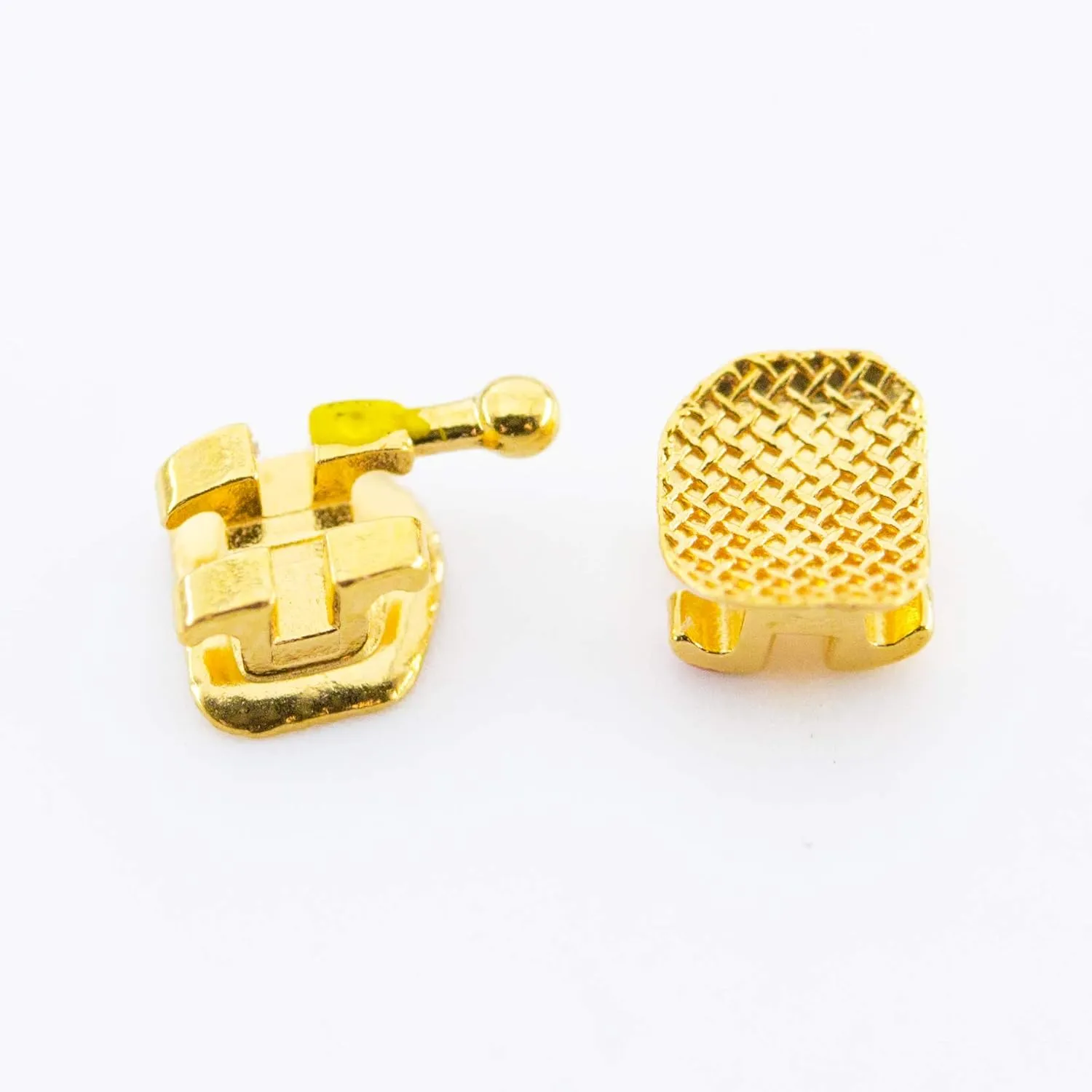 J&J Ortho Dorada Gold Plated Bracket MBT/Roth (Standard MBT 022 345H)
