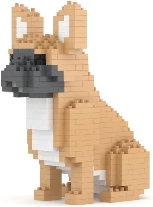 JEKCA French Bulldog Mini 01S | Mini Dog Plastic Building Blocks | Age 14 