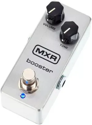 JIM DUNLOP MXR M293 Booster Mini Guitar Effects Pedal, Silver