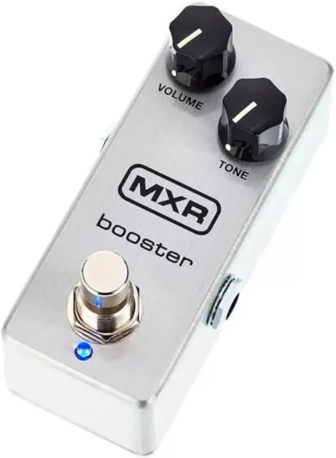 JIM DUNLOP MXR M293 Booster Mini Guitar Effects Pedal, Silver
