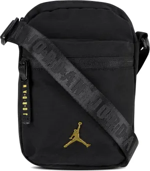 JORDAN 9A0631-K5X AIRBORNE FESTIVAL BAG Shoulder Bag, Black, Black