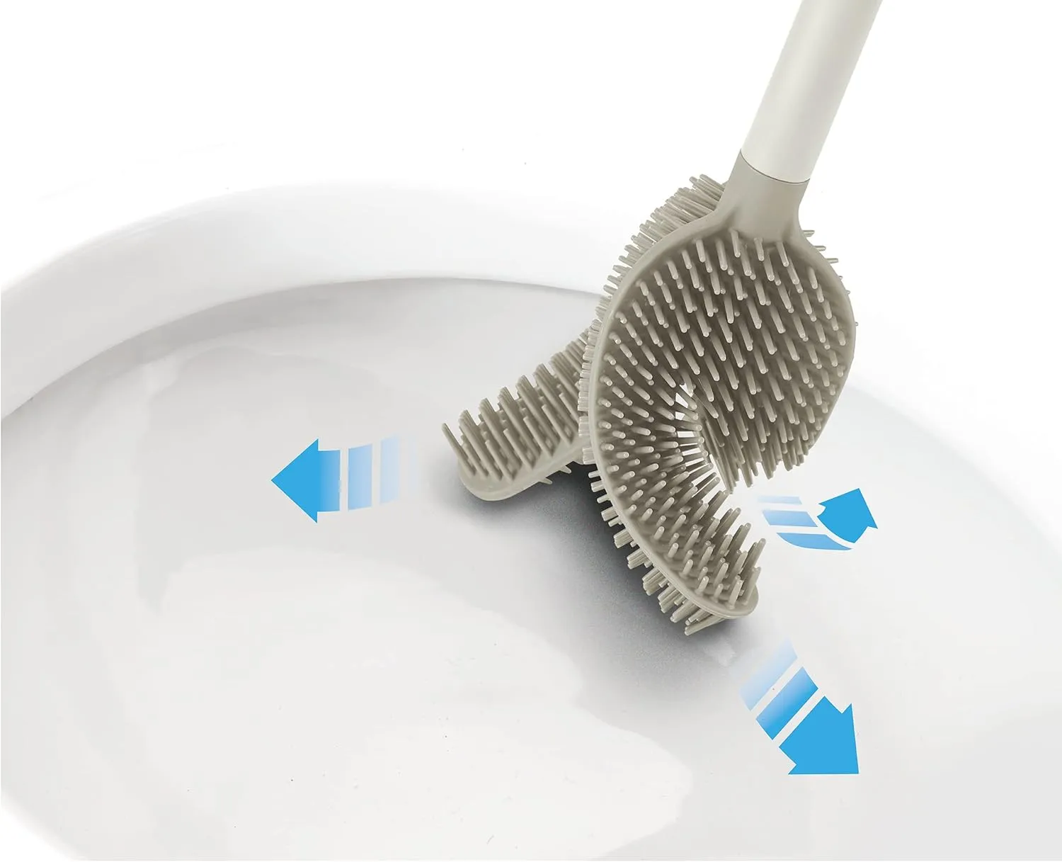 Joseph Joseph Flex 360 Advanced Toilet Brush with Matte Finish