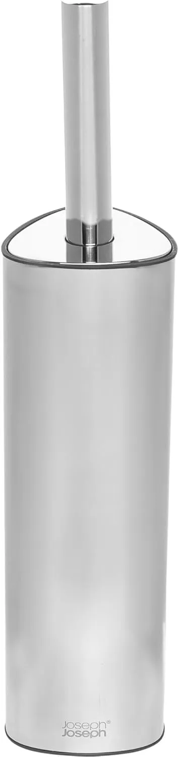 Joseph Joseph Flex 360 Luxe Advanced Toilet Brush with Stainless-Steel Finish