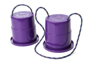 Just Jump It EZ Can Steppers Kids Stilts, Balance Stepping Stones for Kids, Walking Platform Stilt Sensory Stomper Toy for Children