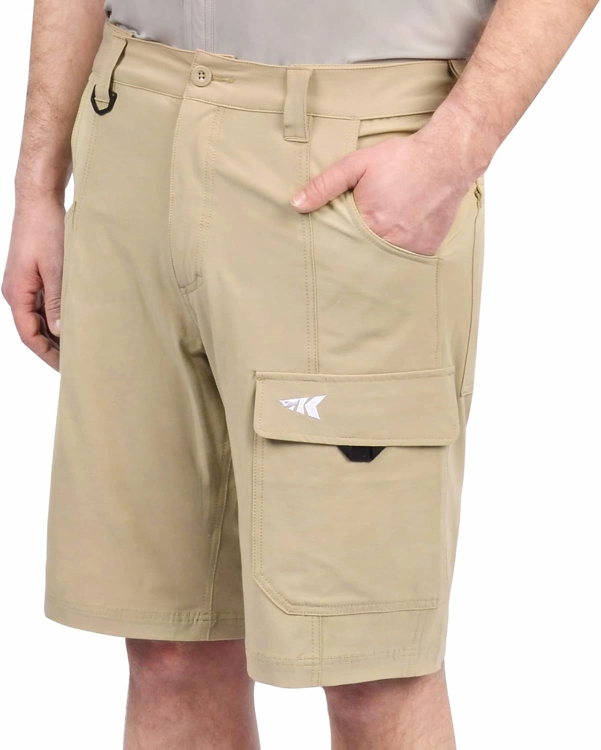 KastKing Rekon Men's Fishing Cargo Shorts, Quick Dry Casual Hiking Shorts for Men, Travel Golf Camping Tactical