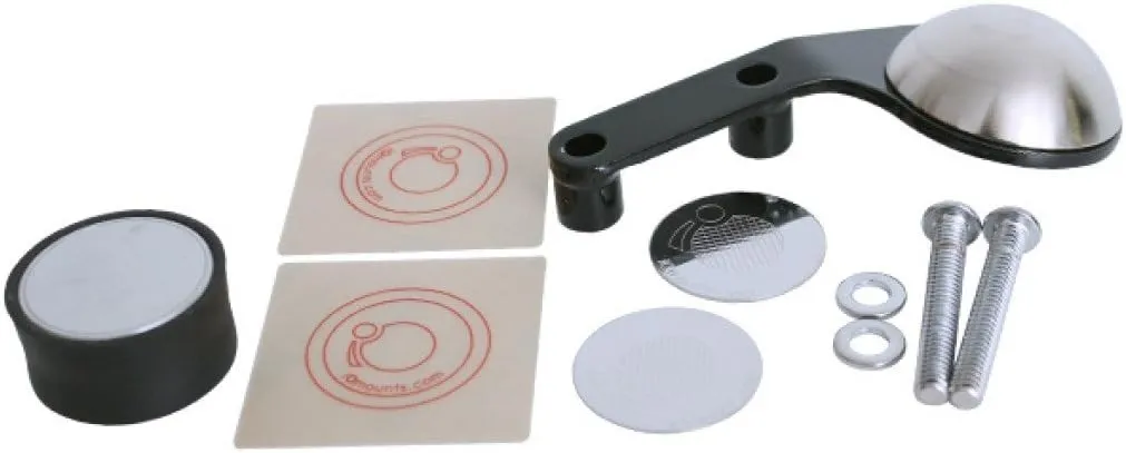 Klock Werks KW05010380B iOmounts Handlebar Perch Mount Kit - Left Hand - Black