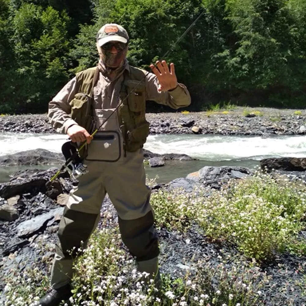 Kylebooker Fishing Breathable Stockingfoot Chest Wader