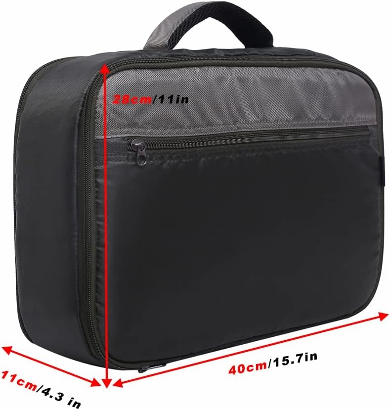 Kylebooker Fishing Reel and Gear Case Portable Tackle Organizer Storage Bag for Spinning Baitcasting Fly Reels