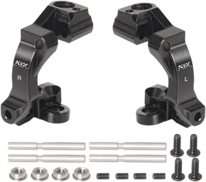KYX Racing Aluminum Caster Blocks Upgrades Parts Accessories for 1/16 Scale RC Crawler Car Traxxas Mini Maxx
