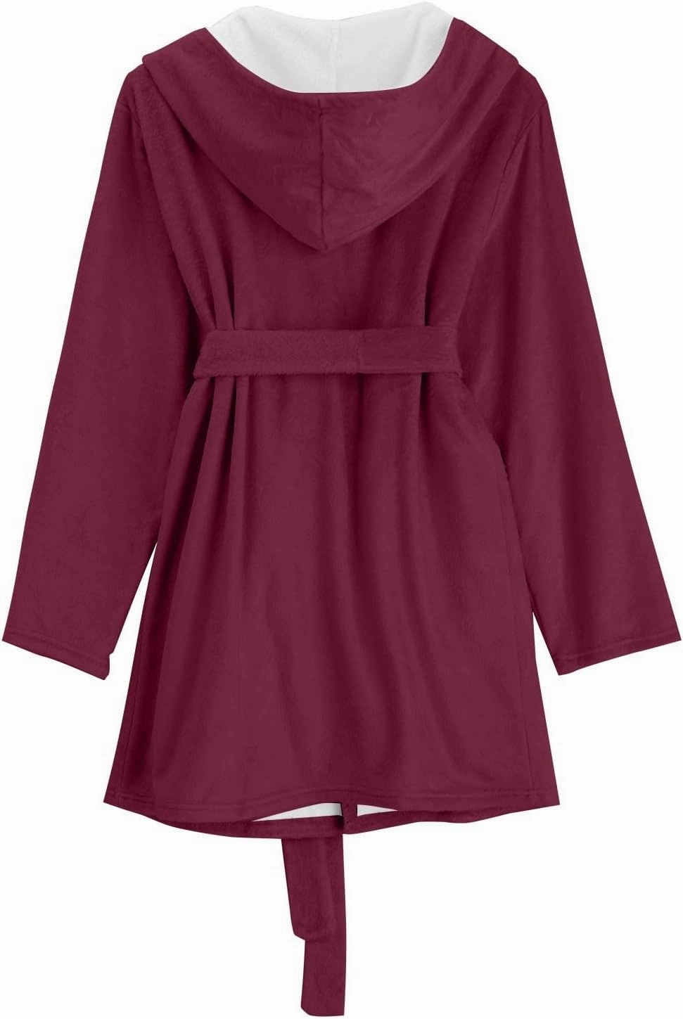 Ladies Warm Robe Warm Winter Loungewear Plus Size Womens Robes Long Womens Fleece Onesie with Flap