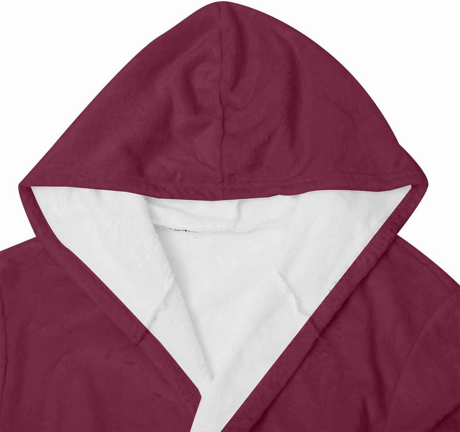 Ladies Warm Robe Warm Winter Loungewear Plus Size Womens Robes Long Womens Fleece Onesie with Flap