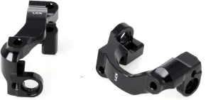 LCX Racing 1/16 RC Truck Aluminum Front Steering Blocks Caster Blocks C-hubs for Traxxas Mini-Maxx, Upgrades Parts Accessories