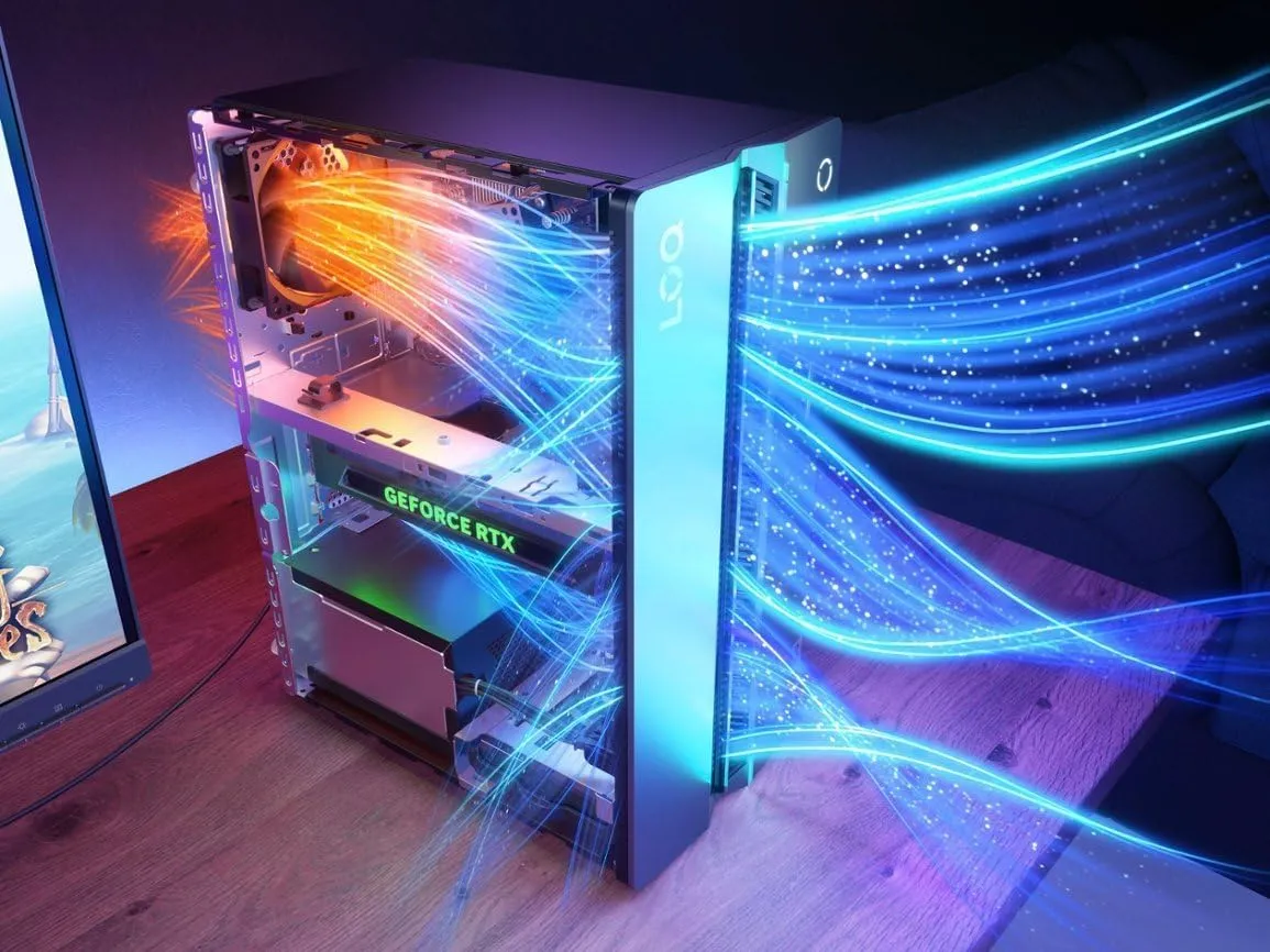 Lenovo LOQ Gaming Tower Desktop Computer - Intel Core i9-14900K 24-Core up to 6.0 GHz, 32GB DDR5 RAM, 2TB NVMe SSD, GeForce RTX 3060, 3-Month Xbox Game Pass, Windows 11 Home, Luna Gray