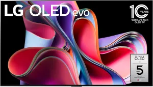 LG G3 Series 77-Inch Class OLED evo 4K Processor Smart Flat Screen TV for Gaming with Magic Remote AI-Powered Gallery Edition OLED77G3PUA, 2023 with Alexa Built-in
