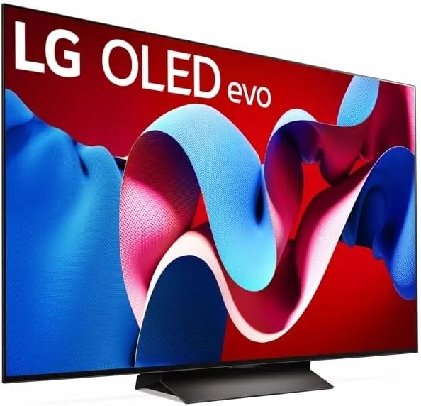 LG OLED65C4PUA 65 Inch Evo C4 Series OLED Smart TV with 6 Year Amber Protection Plan (2024)