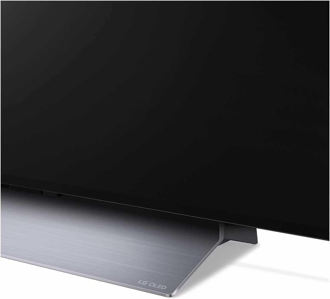 LG C2 Series 55-Inch Class OLED evo Smart TV OLED55C2PUA, 2022 - AI-Powered 4K TV, Alexa Built-in, Dark Silver