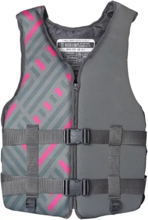 Life Jackets with Adjustable Waistband and Zipper, Floating Vest with Leg Straps for Boating Fishing Surfing