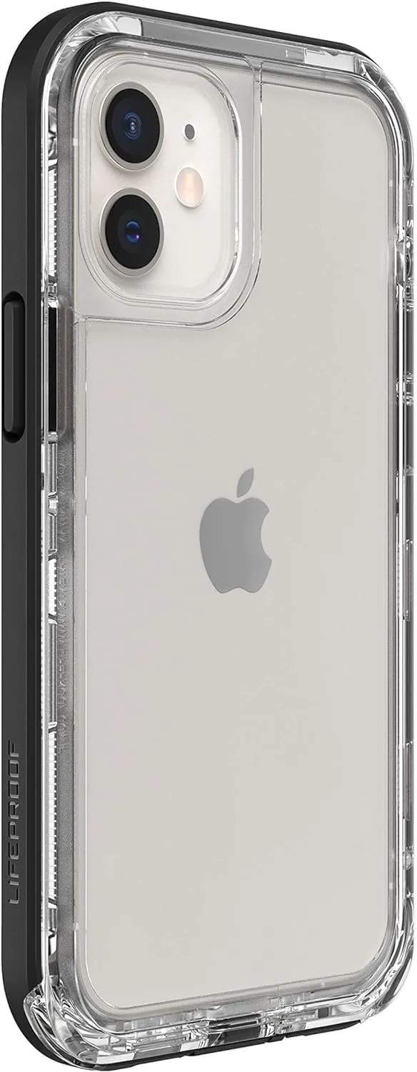 LifeProof for Apple iPhone 12 mini, Slim DropProof, DustProof and Snowproof Case, Next Series, Clear/Black