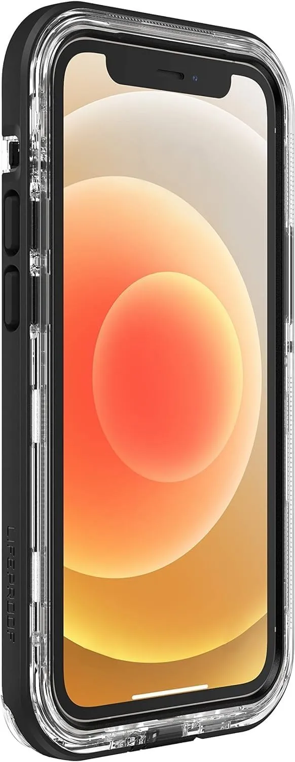 LifeProof for Apple iPhone 12 mini, Slim DropProof, DustProof and Snowproof Case, Next Series, Clear/Black