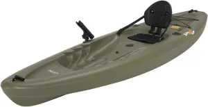 Lifetime Triton Angler 100 Fishing Kayak, Olive Green