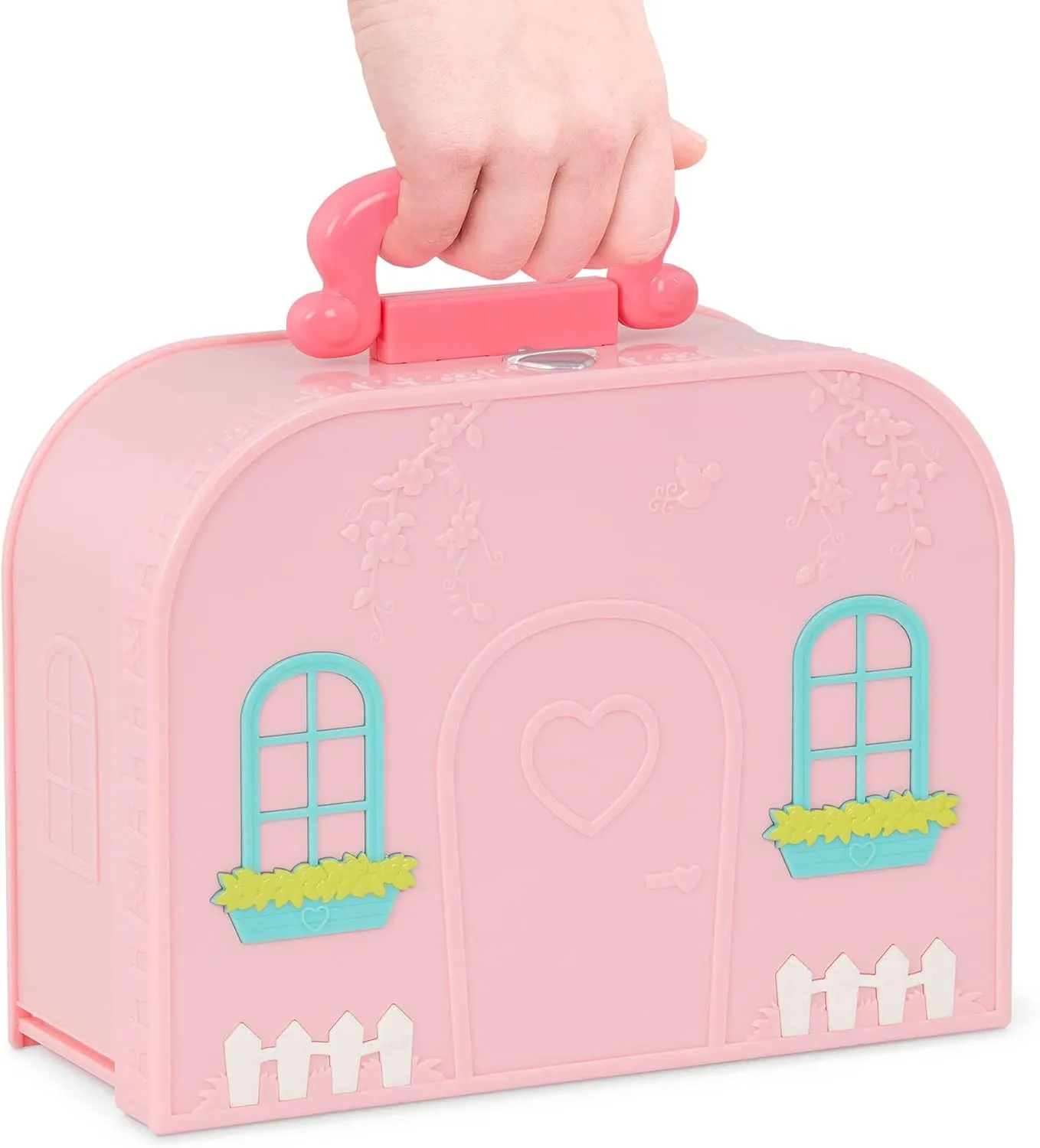 Li'l Woodzeez – Portable Dollhouse Playset with 2 Posable Figures – Playhouse Toy – Bunk Bed & Mini Bedroom Furniture & Accessories Set - Kids 3 Years  