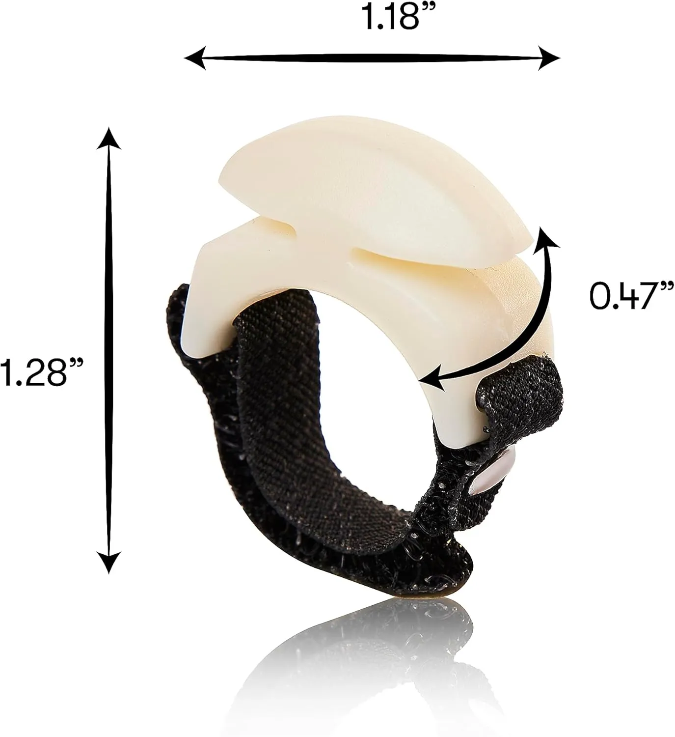 Line Cutterz Rust-Free Patented Ceramic Blade Ring Quick Fishing Line Cutter