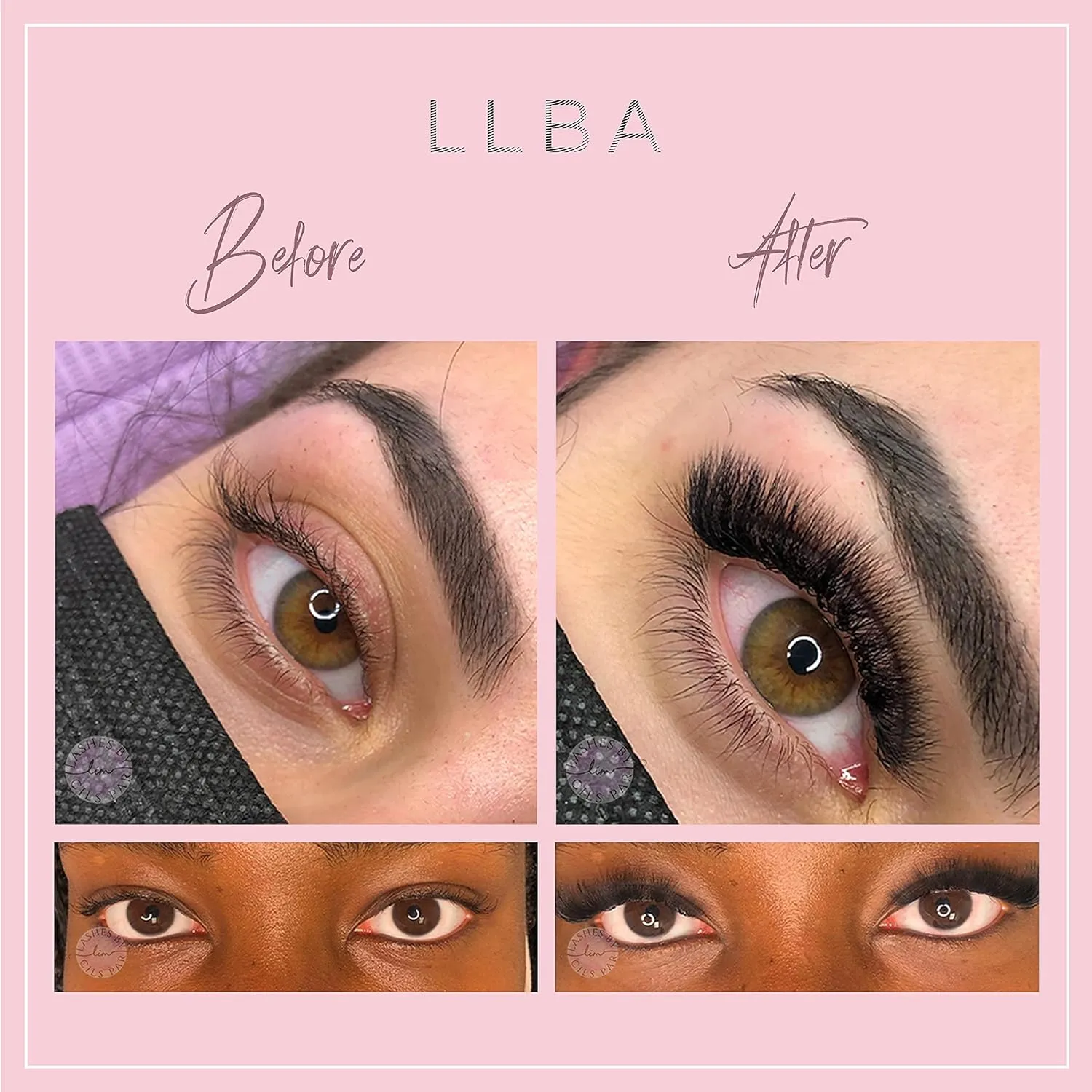 LLBA Promade Fans | Handmade Volume Eyelashes | Multi Selections From 3D To 16D | C CC D DD L M Curl | Thickness 0.03 ~ 0.1 mm | 8 - 20mm Length | Long Lasting | Easy Application (5D-0.05 C 10 mm)
