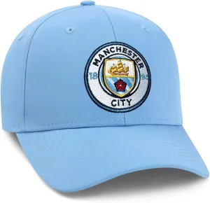 Manchester City Adjustable Snapback Hat, Licnesed M. City Dad Cap. Blue