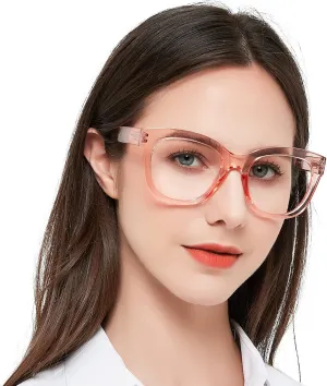MARE AZZURO Oversized Bifocal Reading Glasses Women Blue Light Blocking Readers 1.0 1.25 1.5 1.75 2.0 2.25 2.5 2.75 3.0 3.5
