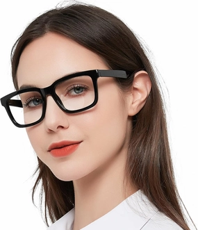 MARE AZZURO Large Bifocal Reading Glasses Women Blue Light Blocking Readers 1.0 1.25 1.5 1.75 2.0 2.25 2.5 2.75 3.0 3.5