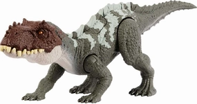 Mattel Jurassic World Strike Attack Dinosaur Toy, Prestosuchus Action Figure with Movable Joints & Single-Strike Motion