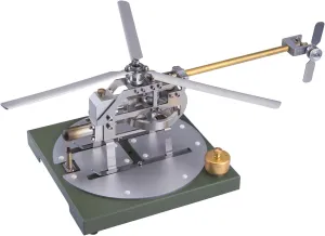 MechPuConToy Engine Model Kit That Works, Stirling Functional Mechanical Helicopter Engine Set (KIT Version)