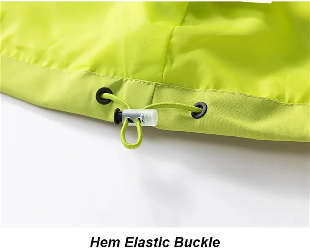 Men's Waterproof Hiking Jacket Windproof Windbreaker Camping Cycling Running Trekking Fishing Jackets
