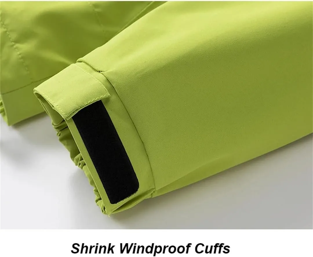 Men's Waterproof Hiking Jacket Windproof Windbreaker Camping Cycling Running Trekking Fishing Jackets