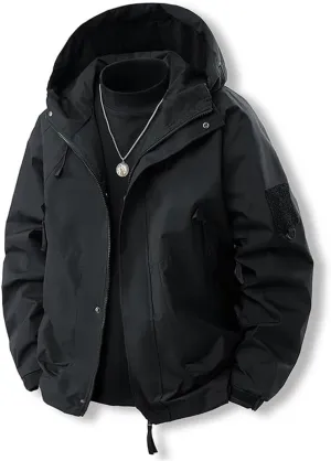 Men's Waterproof Hiking Jacket Windproof Windbreaker Camping Cycling Running Trekking Fishing Jackets