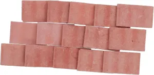 Micro Miniature Bricks 50pcs Mini Building Blocks Miniature Brick Models for DIY Train Layout Model Making