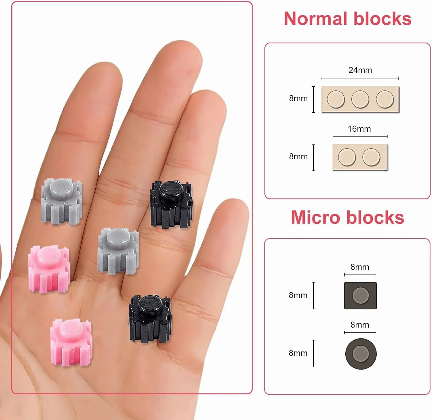 Micro Dog Building Husky Set, DIY Animal 3D Puzzle Building Toy Bricks Set, Educational Particle Building Blocks Toys Kits Gifts for Kids or Adult (6400PCS)