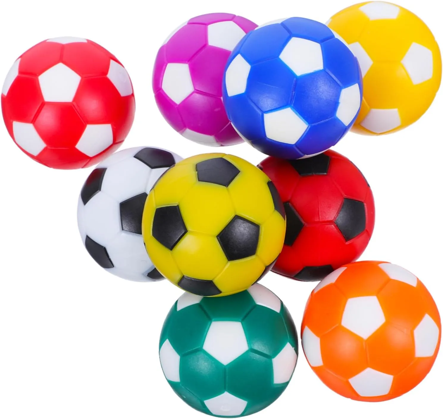 Mini Table Football Game Table Soccer Accessories Plastic Soccer Ball Player Replacement Balls Set